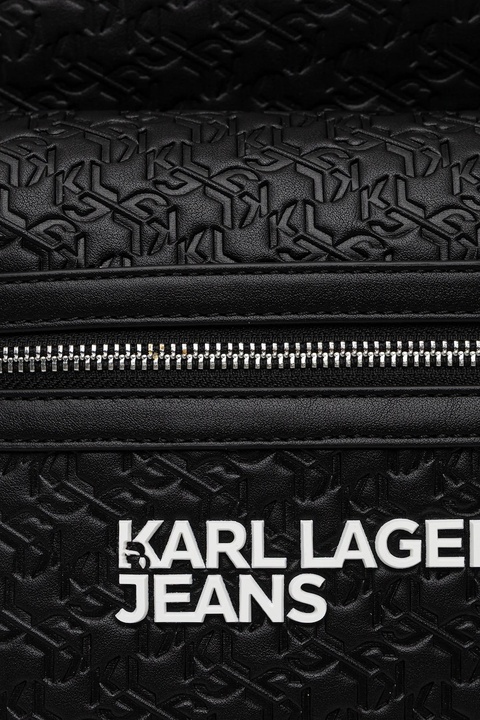 Karl Lagerfeld Jeans plecak kolor czarny duży wzorzysty B1M30141 - zdjęcie produktu nr 2