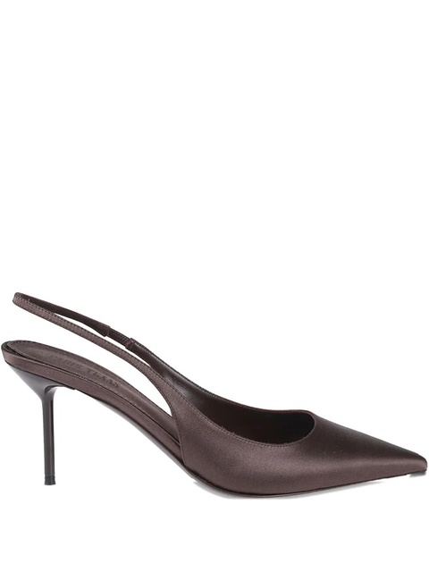 Paris Texas 70mm slingback heeled pumps - Brown - zdjęcie produktu nr 2