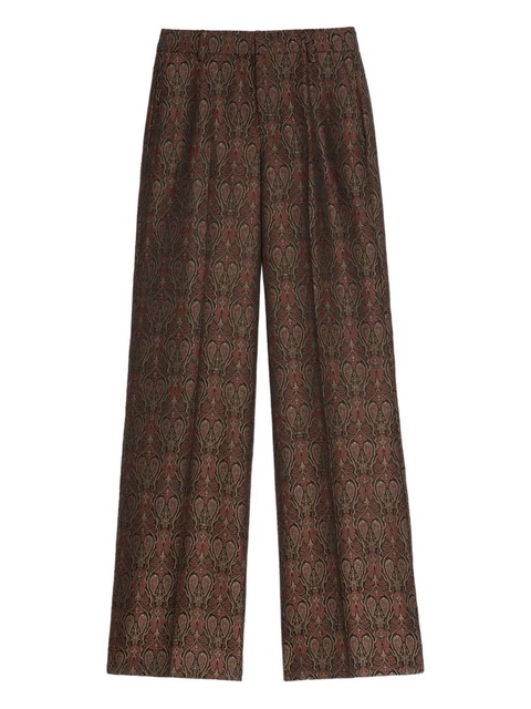 Zadig&Voltaire PAnol paisley-pattern trousers - Black - zdjęcie produktu nr 1