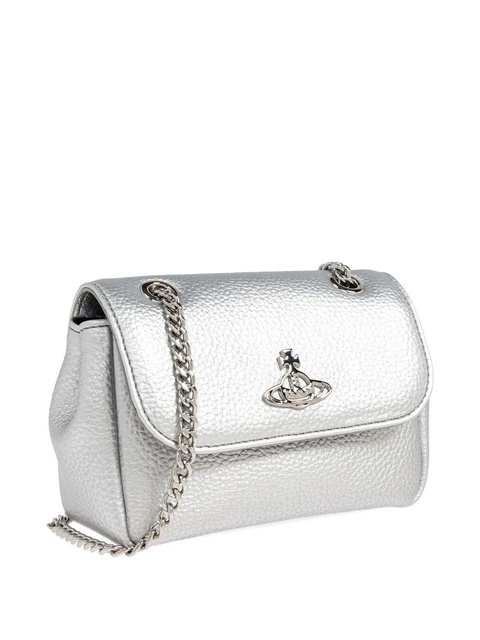 Vivienne Westwood Orb-plaque mini bag - Silver - zdjęcie produktu nr 2