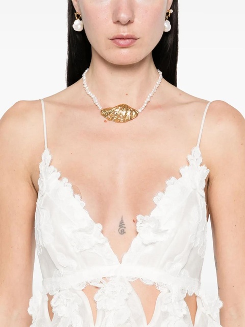 ZIMMERMANN Crush mini dress - White - zdjęcie produktu nr 2