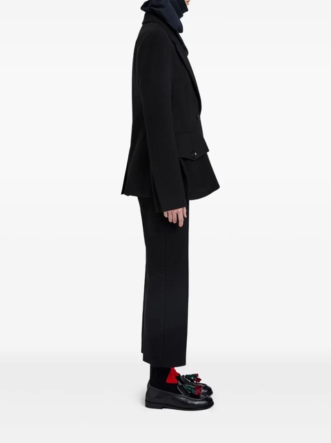 Proenza Schouler flap-pockets buttoned blazer - Black - zdjęcie produktu nr 2