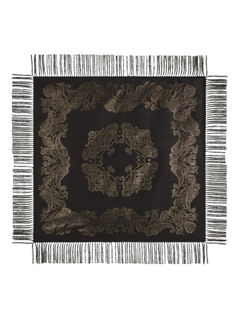 ETRO fringed scarf - Black - zdjęcie produktu nr 2