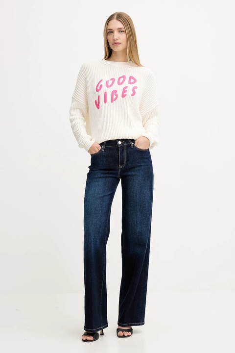 MAX&Co. sweter damski kolor biały 2528366012200 - zdjęcie produktu nr 2