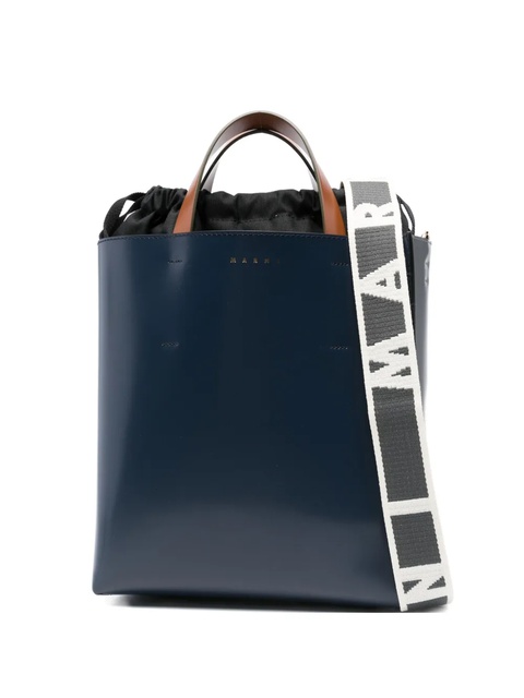 Marni Museo tote bag - Blue - zdjęcie produktu nr 1