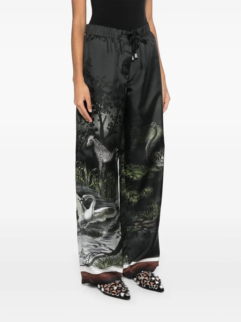 The Attico printed trousers - Grey - zdjęcie produktu nr 2