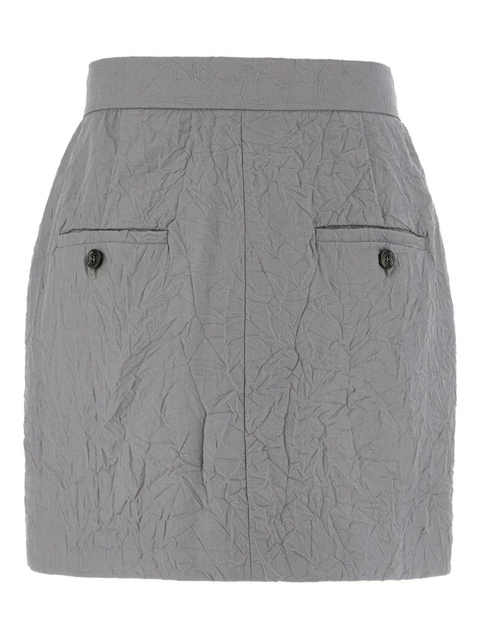 Max Mara wool mini skirt - Grey - zdjęcie produktu nr 2