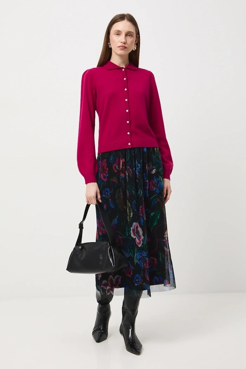 Medicine sweter damskie kolor czerwony lekki - zdjęcie produktu nr 1