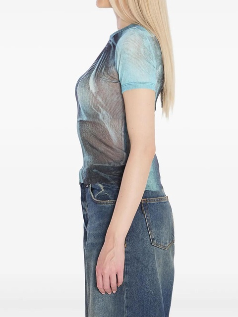 Jean Paul Gaultier Water Baby T-shirt - Blue - zdjęcie produktu nr 2