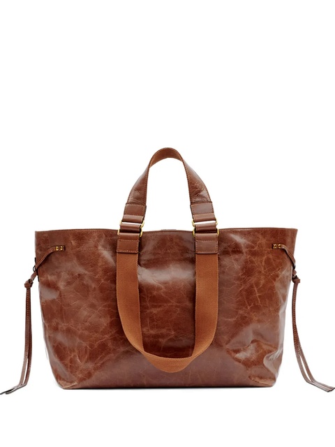 ISABEL MARANT Wardy leather shoulder bag - Brown - zdjęcie produktu nr 1