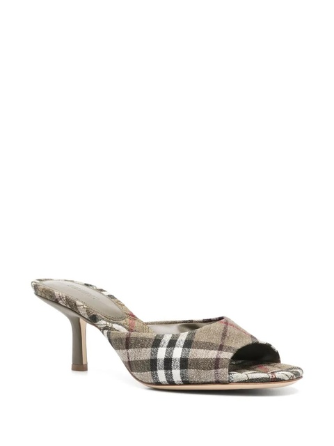 Burberry 65mm Mews sandals - Green - zdjęcie produktu nr 2