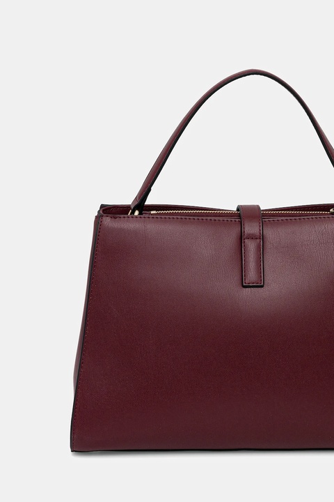 Tommy Hilfiger torebka kolor bordowy AW0AW17724 - zdjęcie produktu nr 2