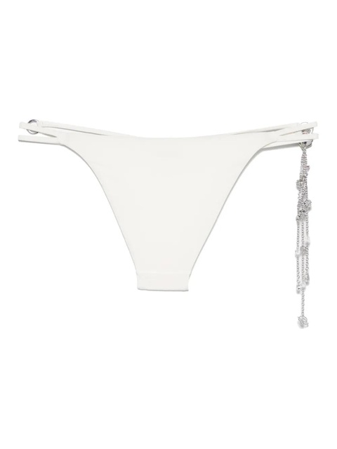 Blumarine floral-charm bikini bottom - White - zdjęcie produktu nr 2
