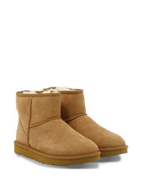 UGG Classic Mini leather boots - Brown - zdjęcie produktu nr 1