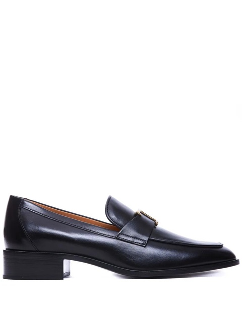 Tod's T plaque loafers - Black - zdjęcie produktu nr 1