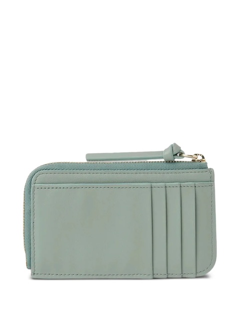 Chloé zip-around leather purse - Green - zdjęcie produktu nr 1