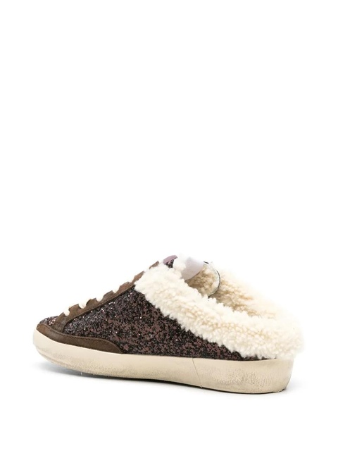 Golden Goose Super-Star glitter mules - Brown - zdjęcie produktu nr 2