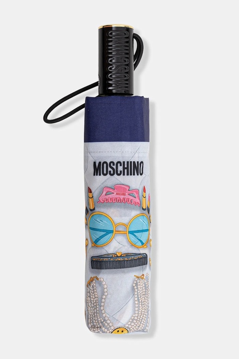 Moschino parasol kolor szary 8970 - zdjęcie produktu nr 2