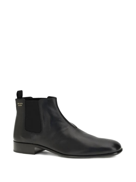 Prada pull-tab ankle boot - Black - zdjęcie produktu nr 1