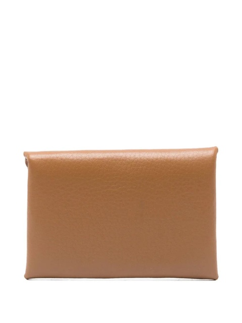 Jil Sander suede leather wallet - Brown - zdjęcie produktu nr 2