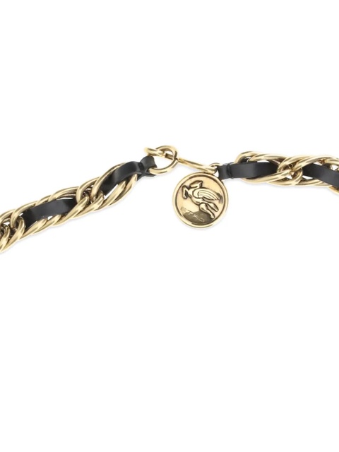 ETRO leather-chain belt - Black - zdjęcie produktu nr 2