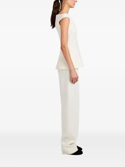 Proenza Schouler Mariam V-neck top - White - zdjęcie produktu nr 2