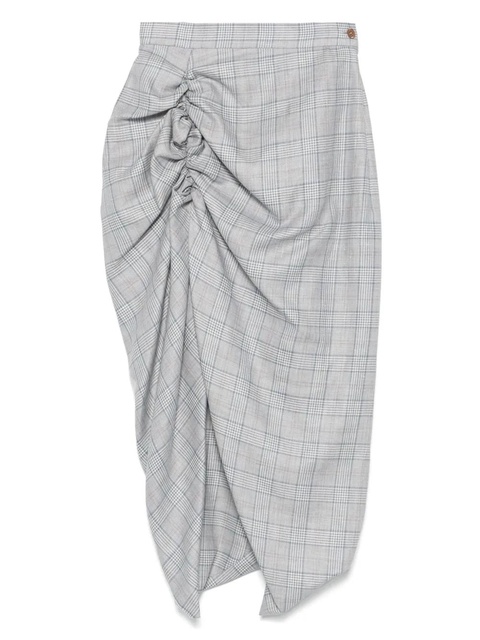 Vivienne Westwood Side Panther midi skirt - Blue - zdjęcie produktu nr 1