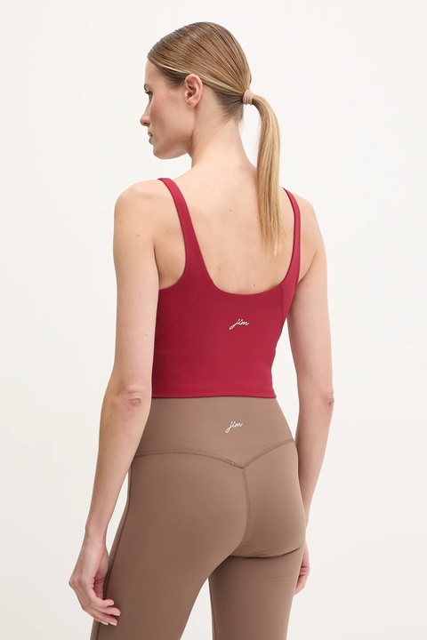 Joy in me top do jogi Grace kolor bordowy Grace - zdjęcie produktu nr 2