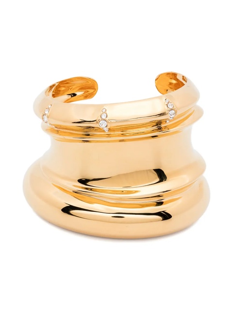 Saint Laurent embellished sculpted cuff - Gold - zdjęcie produktu nr 1