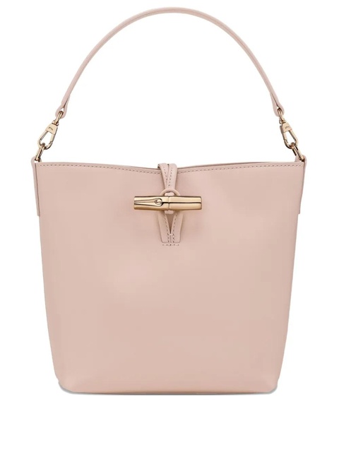 Longchamp mini Le Roseau bucket bag - Pink - zdjęcie produktu nr 1