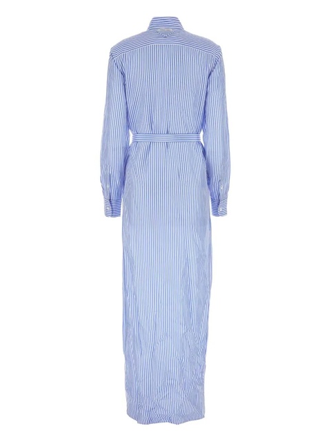 Prada striped shirt maxi dress - Blue - zdjęcie produktu nr 2
