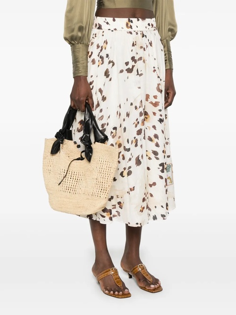 Hereu straw tote bag - Neutrals - zdjęcie produktu nr 2