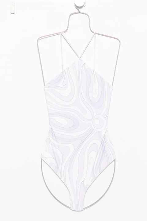 PUCCI halterneck swimsuit - Purple - zdjęcie produktu nr 1