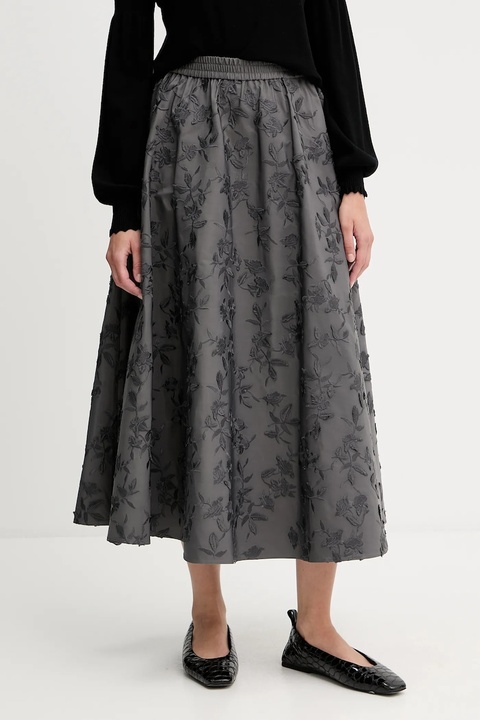 MAX&Co. spódnica kolor szary maxi rozkloszowana 2526106041200 - zdjęcie produktu nr 1