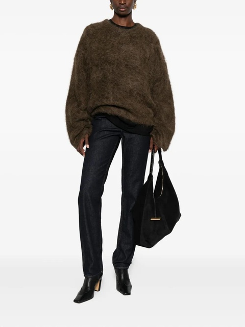 TOTEME brushed-finish sweater - Brown - zdjęcie produktu nr 2