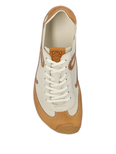 LOEWE Ballet Runner 2.0 leather logo sneakers - Neutrals - zdjęcie produktu nr 2