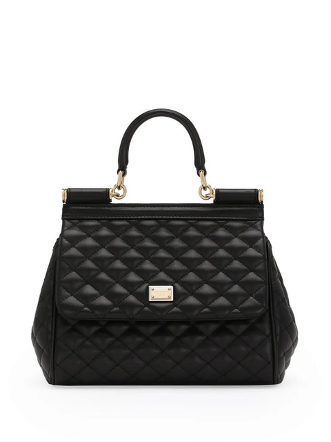 Dolce & Gabbana Sicily quilted handbag - Black - zdjęcie produktu nr 1