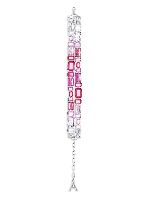AREA crystal cluster choker necklace - Pink - zdjęcie produktu nr 1