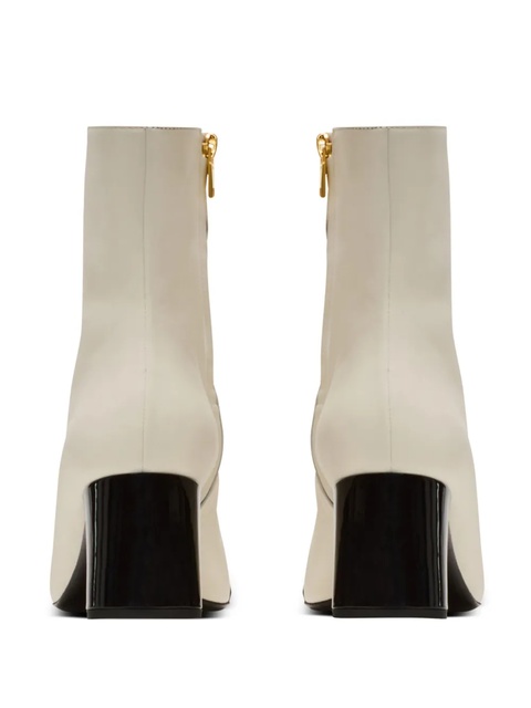 Balmain Edna 70mm two-tone ankle boots - White - zdjęcie produktu nr 2