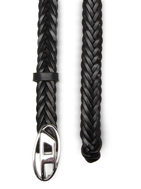 Diesel B-1dr 20 braided belt - Black - zdjęcie produktu nr 2