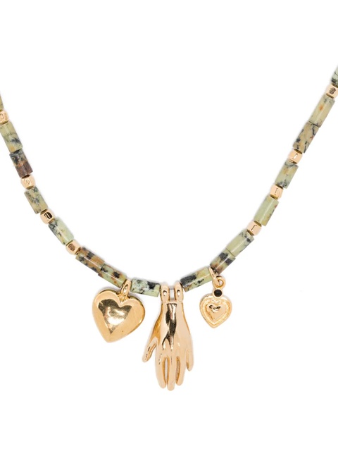 ISABEL MARANT charm necklace - Green - zdjęcie produktu nr 2