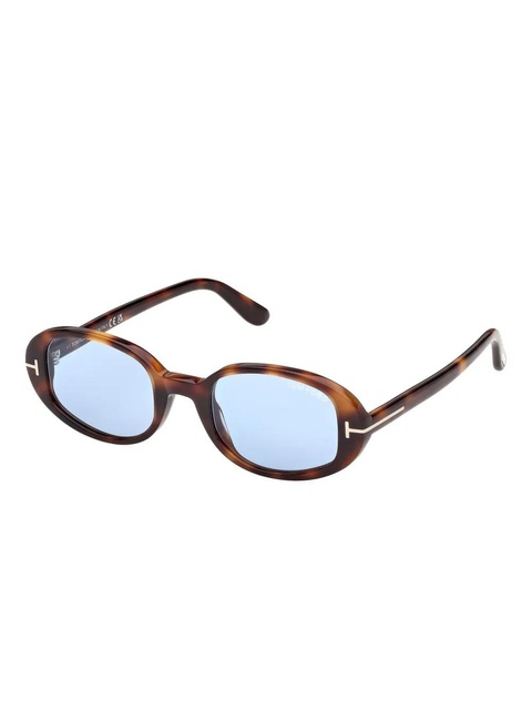 TOM FORD Eyewear oval-frame sunglasses - Brown - zdjęcie produktu nr 2