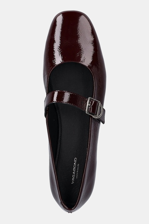 Vagabond Shoemakers baleriny skórzane JOLIN kolor bordowy 5608-060-38 - zdjęcie produktu nr 2
