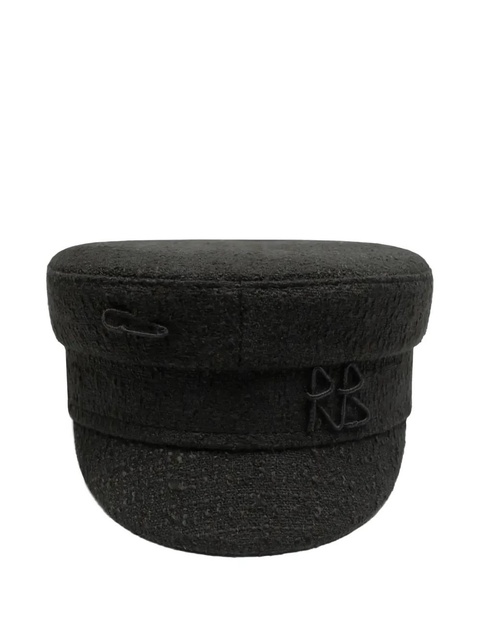Ruslan Baginskiy embroidered-logo baker boy hat - Black - zdjęcie produktu nr 2