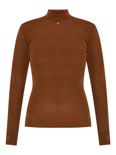 Versace turtleneck jumper - Brown - zdjęcie produktu nr 1