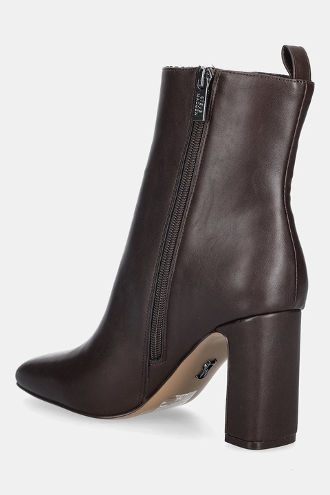 Steve Madden botki Adelisa damskie kolor brązowy na słupku 11002626 - zdjęcie produktu nr 2