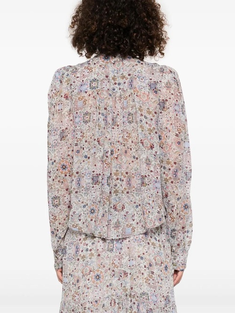 MARANT ÉTOILE Noeline blouse - Neutrals - zdjęcie produktu nr 2