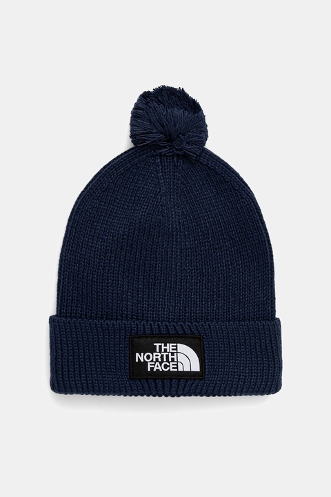 The North Face czapka TNF Logo Box kolor granatowy NF0A8CHF8K21 - zdjęcie produktu nr 2