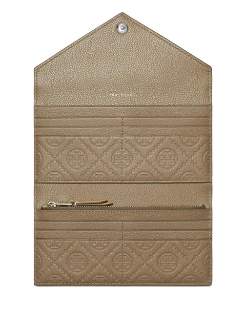 Tory Burch pebble envelope long wallet - Brown - zdjęcie produktu nr 2