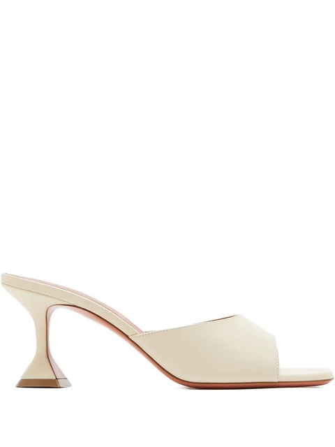 Amina Muaddi 70mm Lupita sandals - White - zdjęcie produktu nr 1